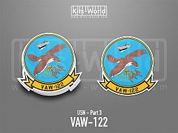 Kitsworld SAV Sticker - US Navy - VAW-122 